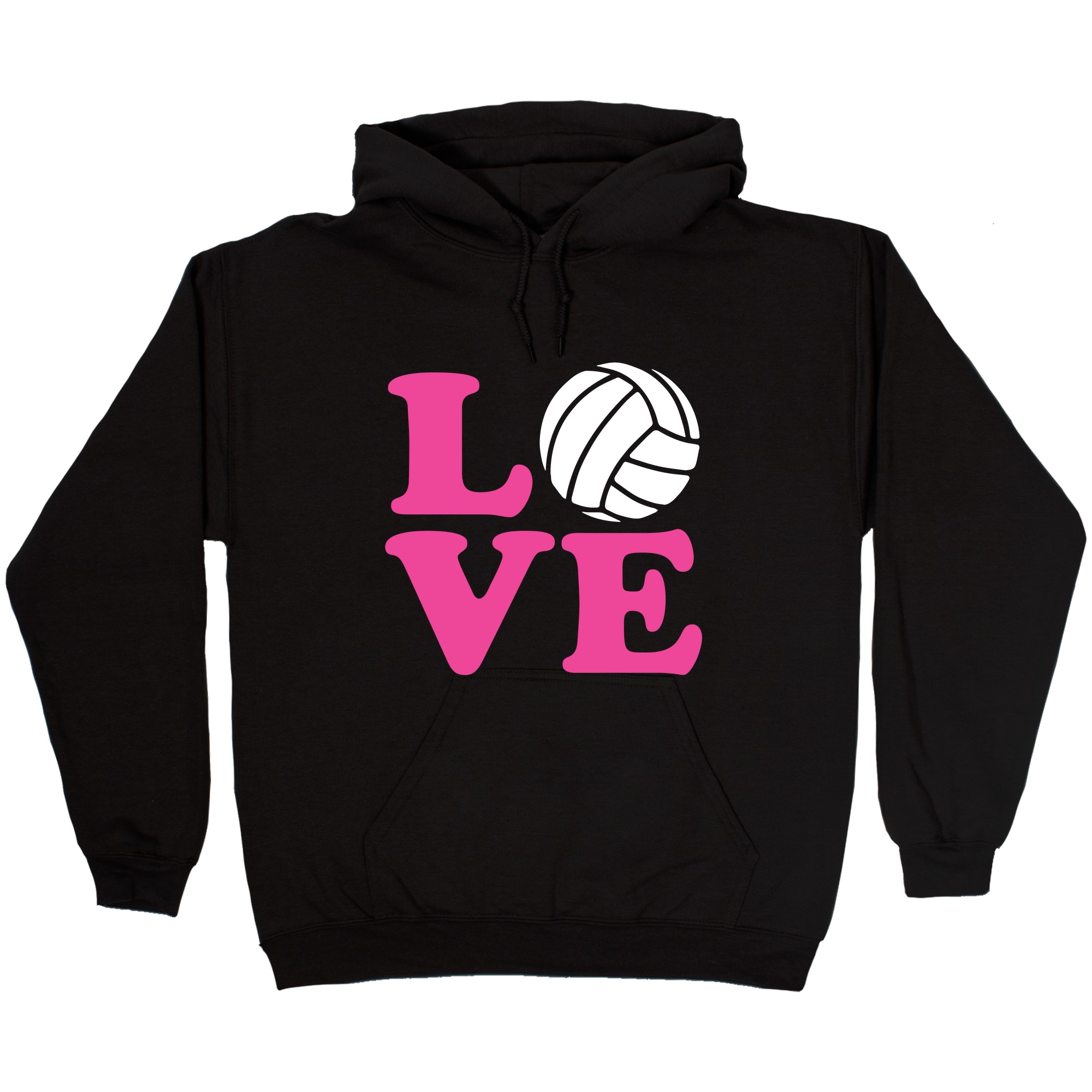 love volleyball hoodie