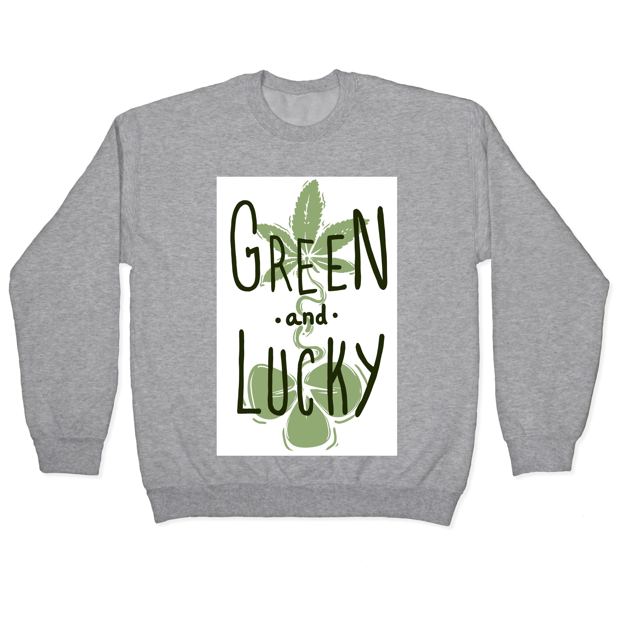 lucky sweatshirt green