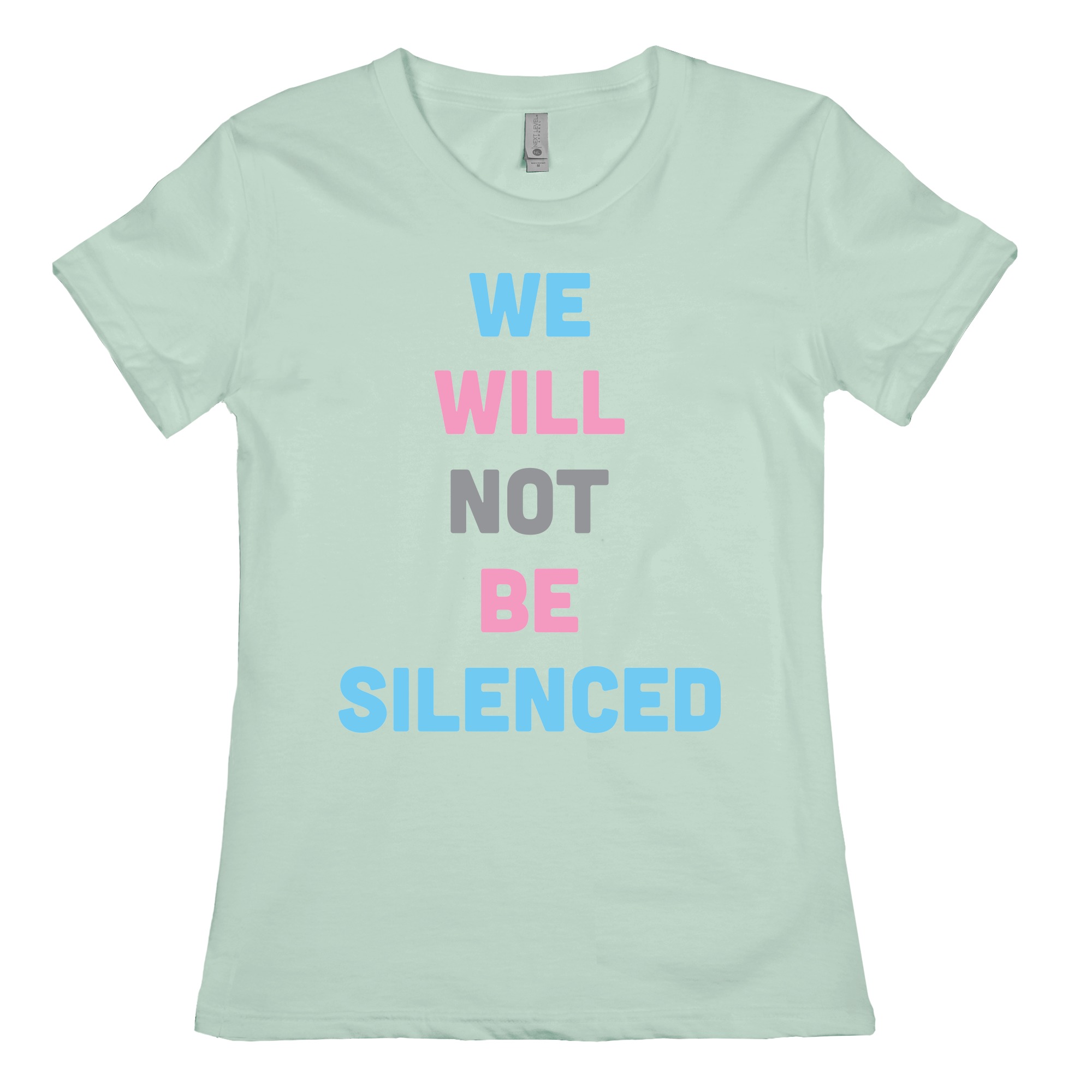 We Will Not Be Silenced Transgender T Shirts Lookhuman