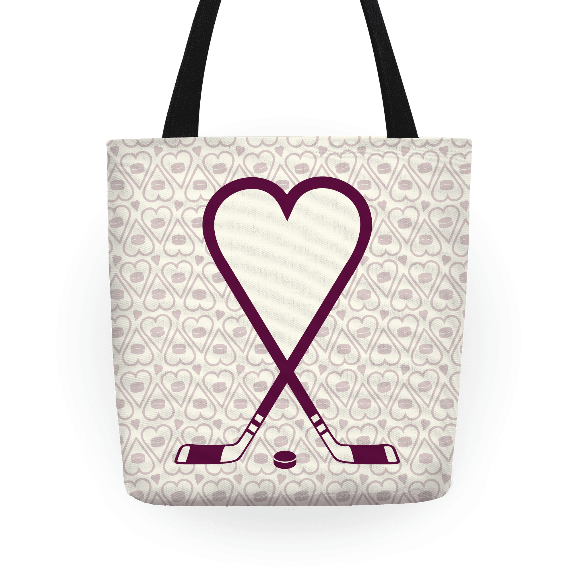 hockey tote bag