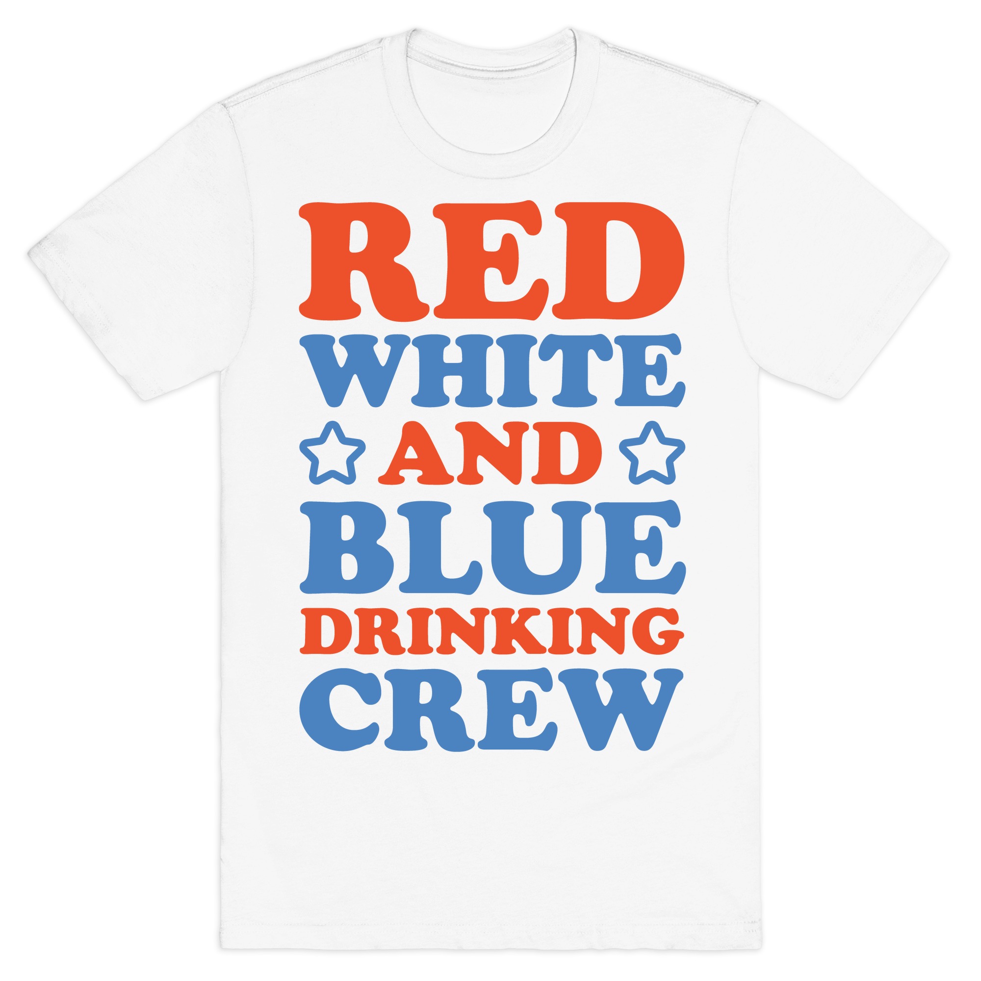 red white and blue tees