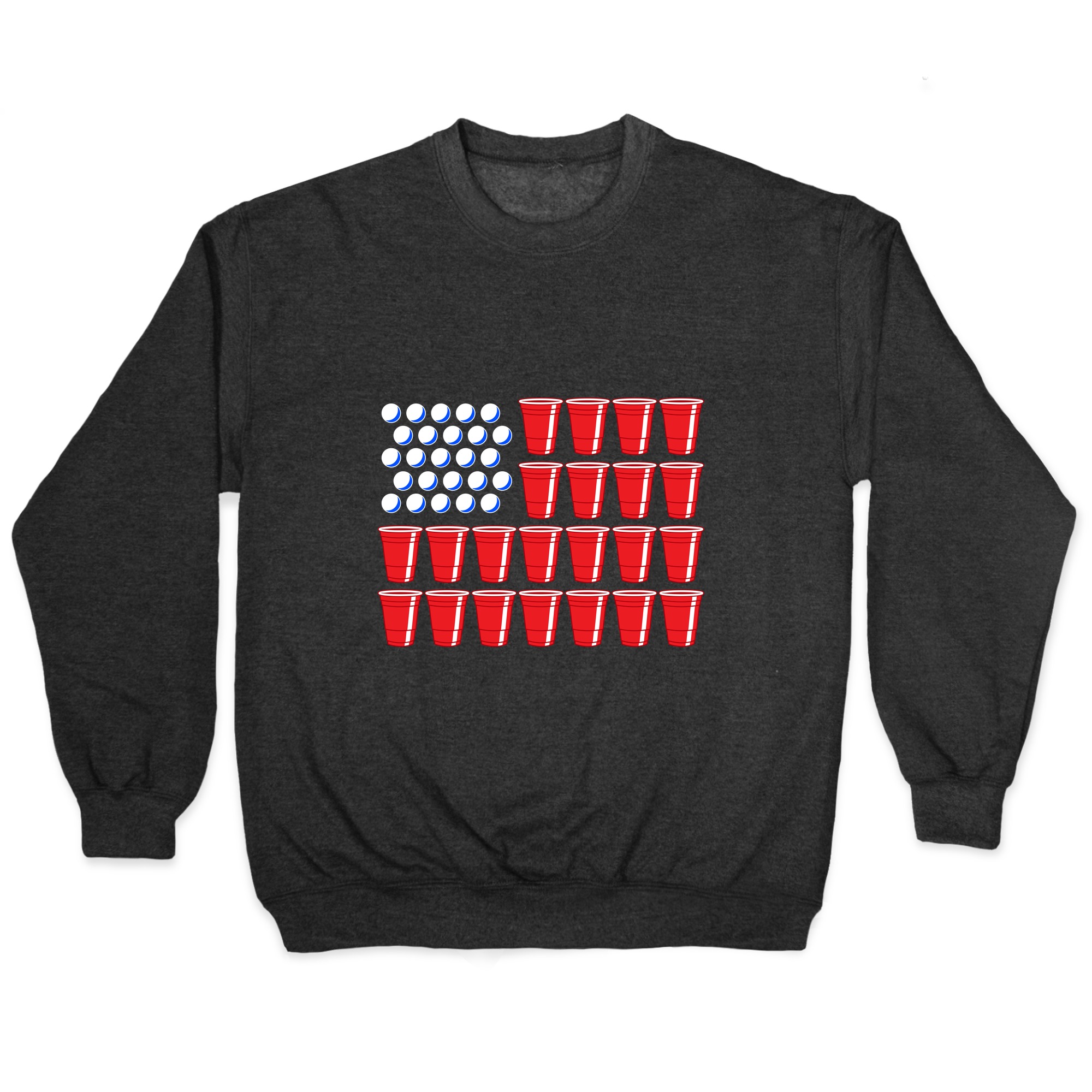 beer pong flag shirt