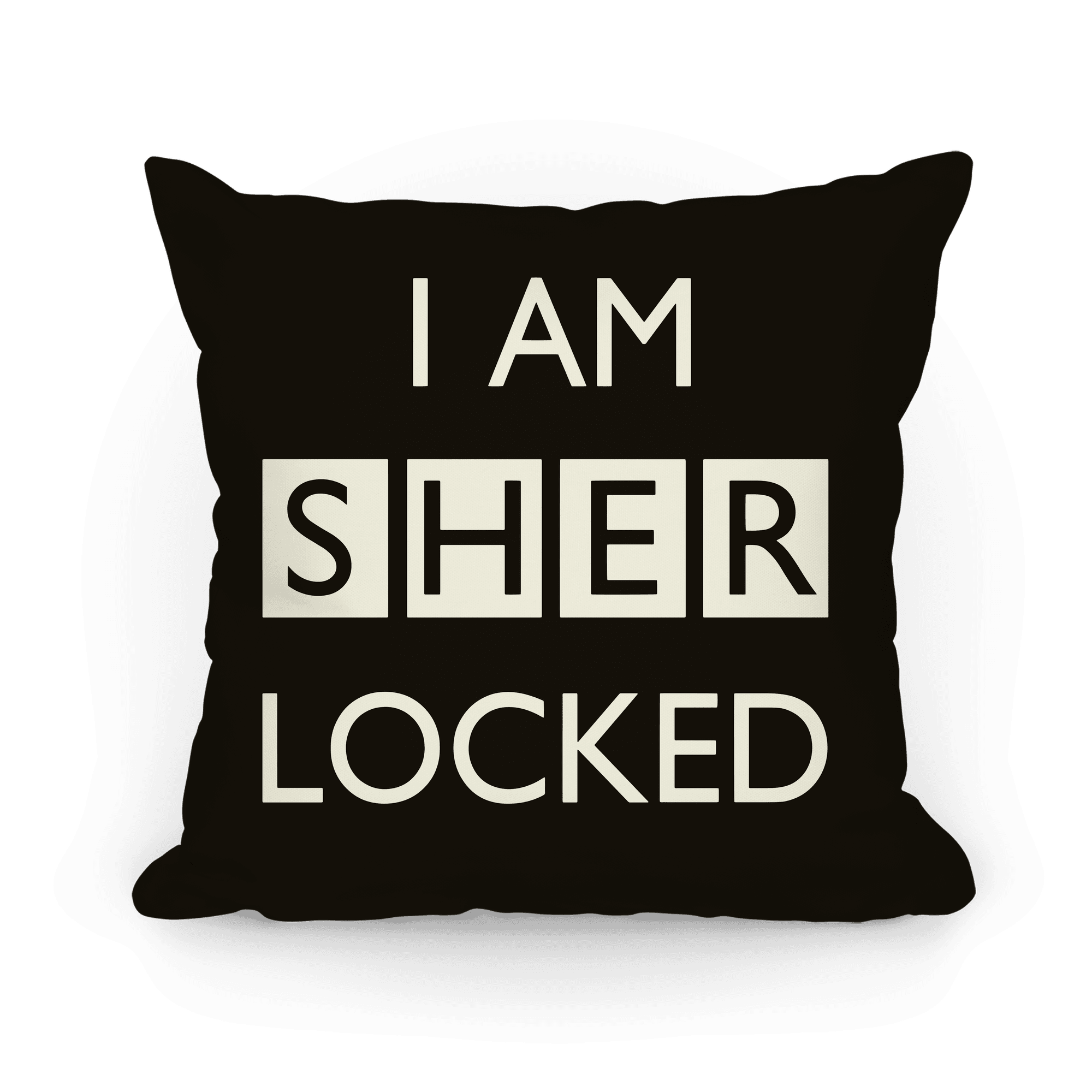 I Am Sherlocked Pillows Lookhuman