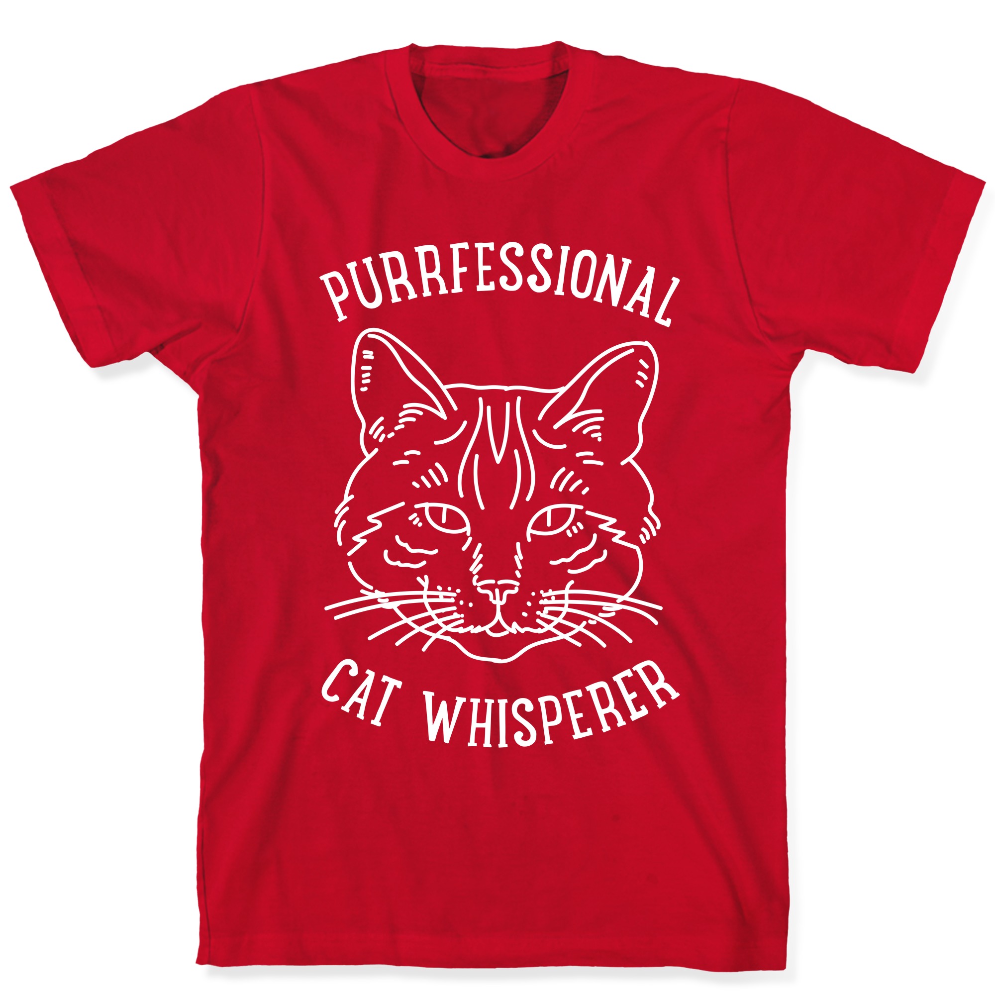 cat whisperer t shirt