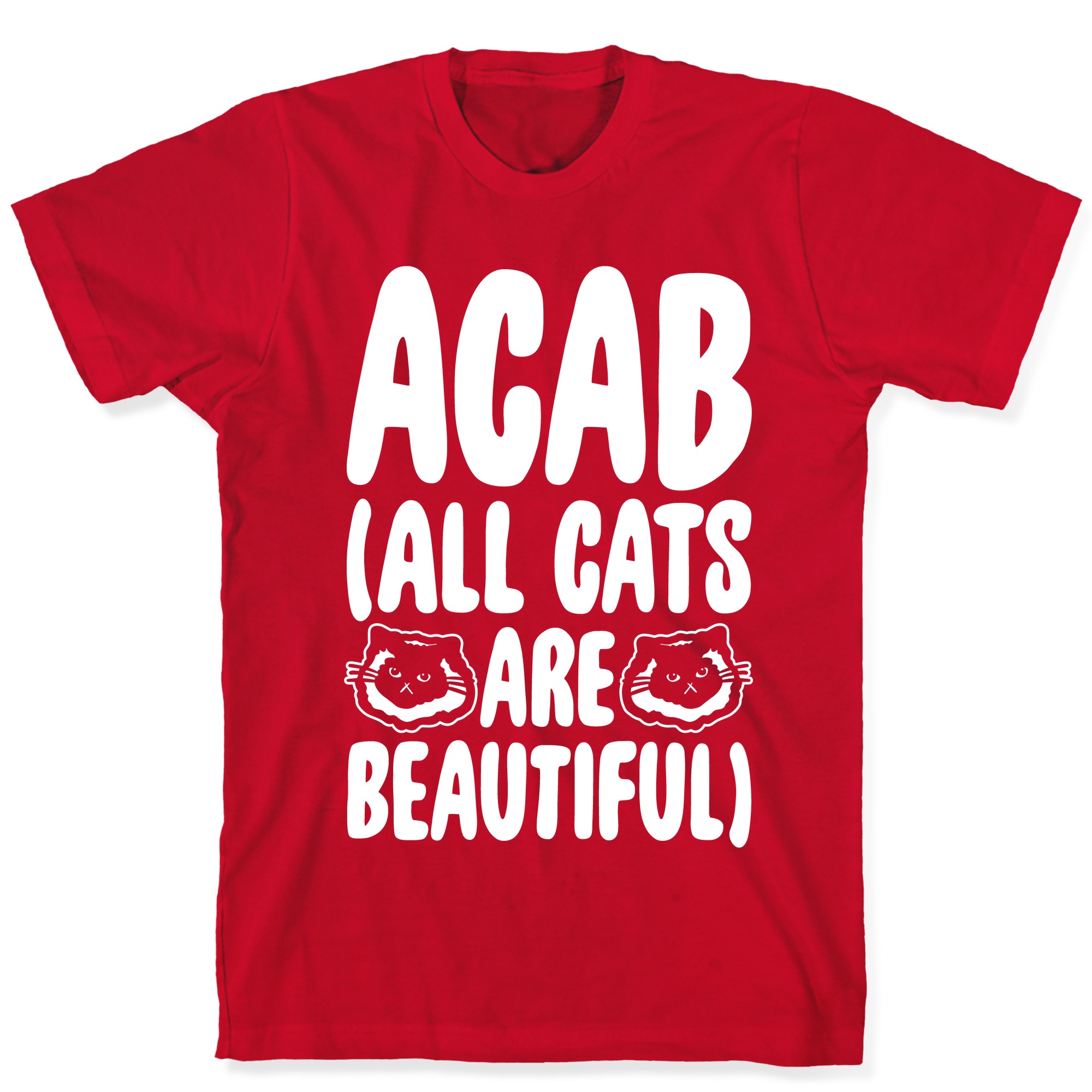 acab all cats are beautiful shirt