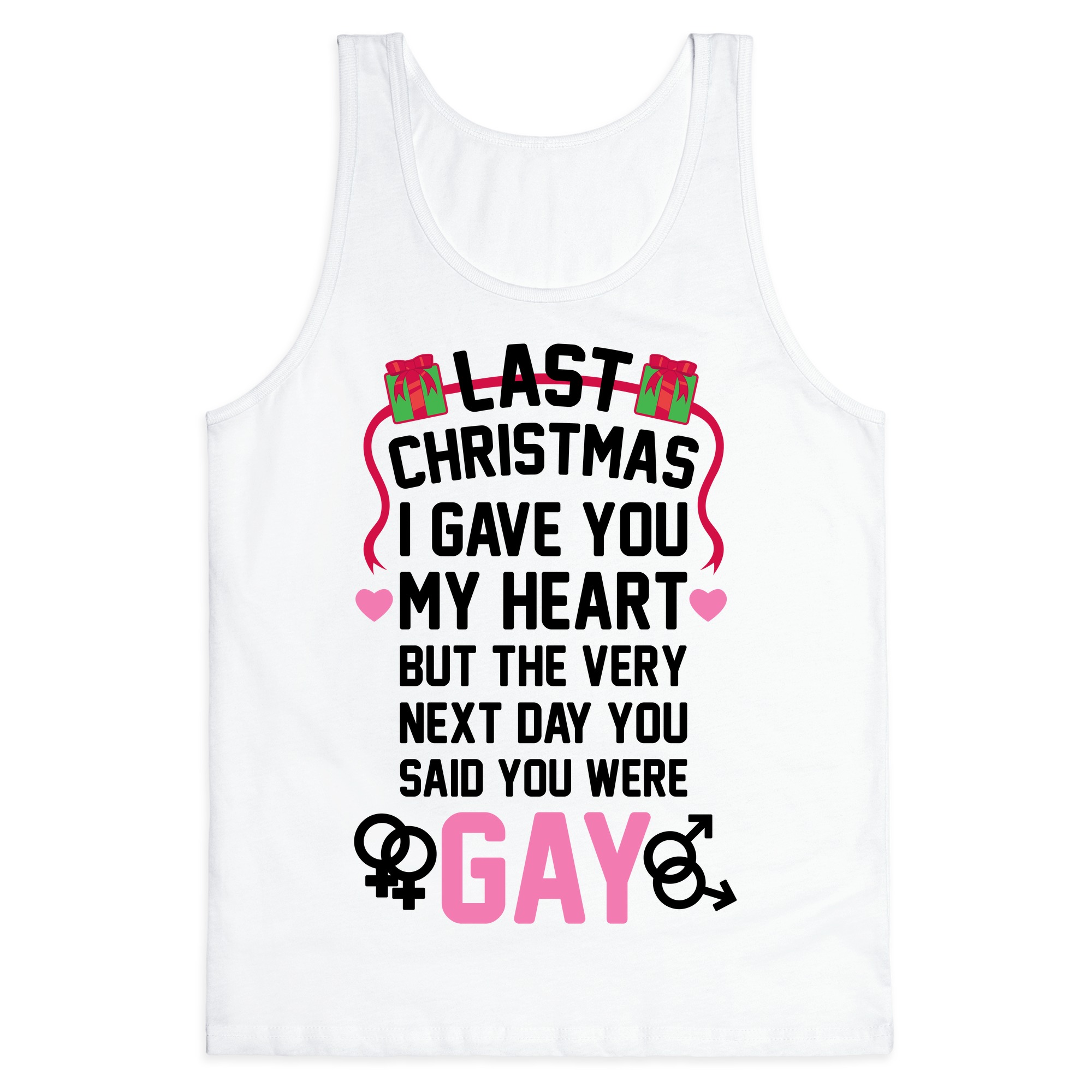 Last Christmas Tank Tops Lookhuman