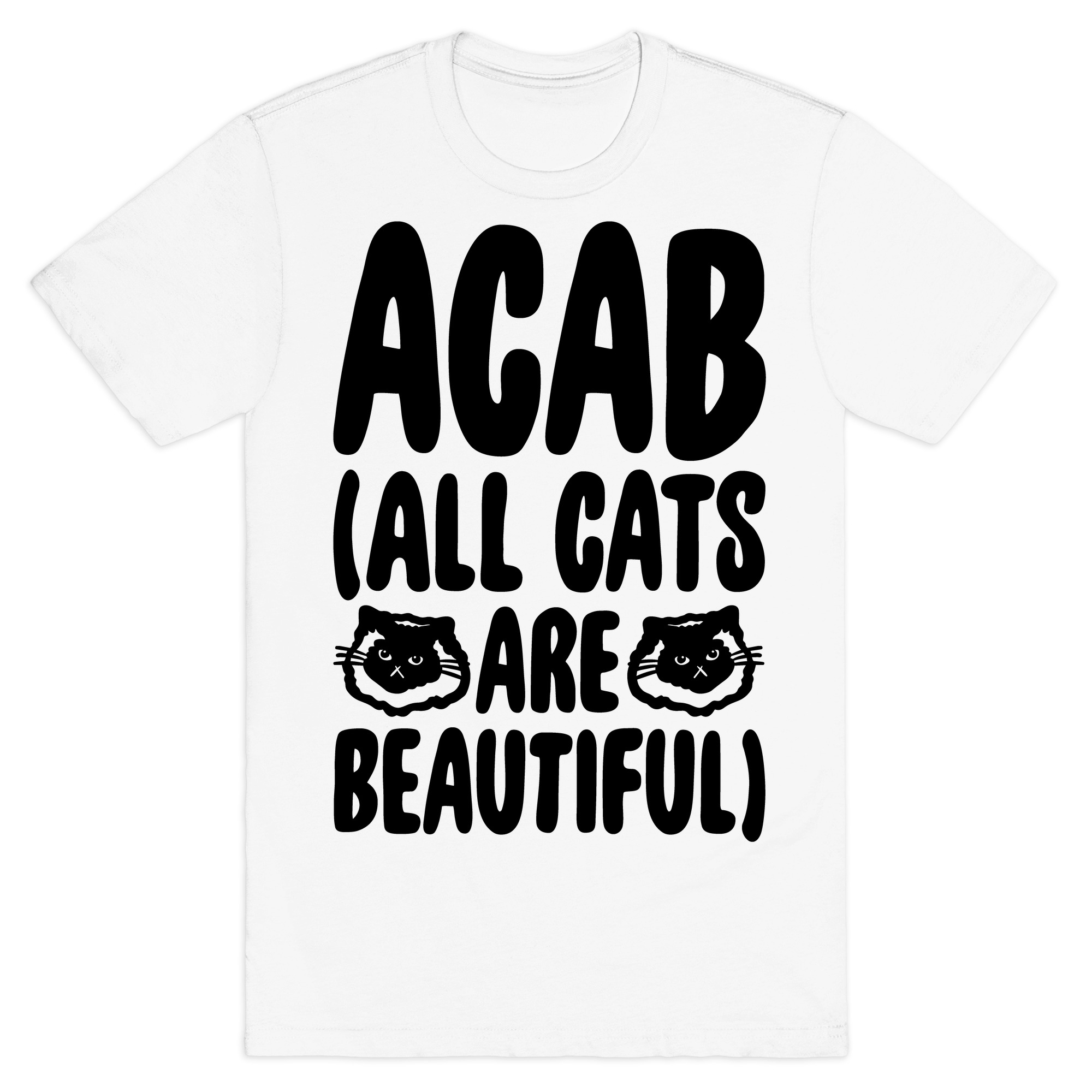 acab all cats are beautiful shirt