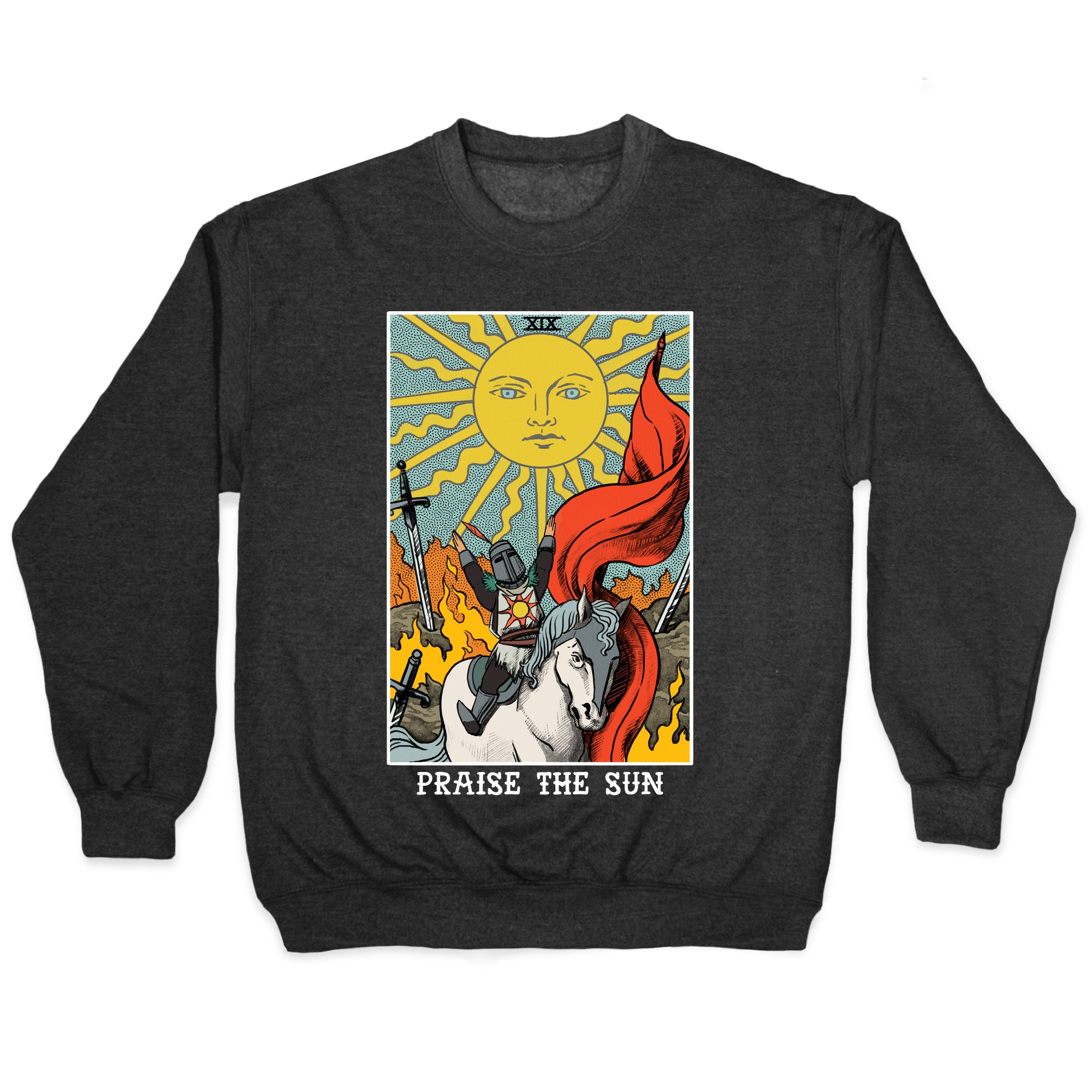 Praise The Sun Tarot Card Pullovers Lookhuman