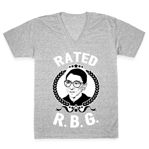 Rated R.B.G. V-Neck Tee Shirt