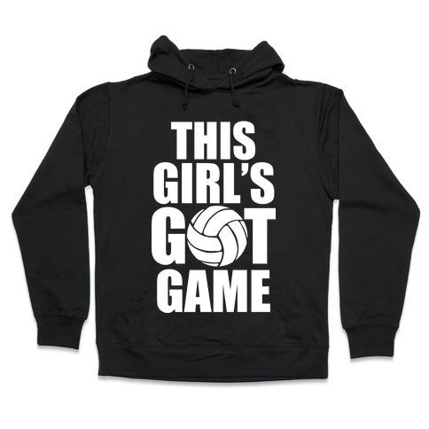 girls volleyball hoodie