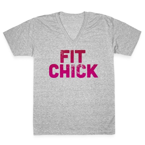 Fit Chick V-Neck Tee Shirt