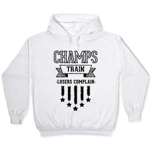 champs white hoodie