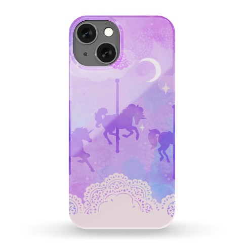 Pastel Carousel Unicorns Phone Case