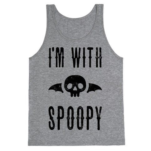 I'm With Spoopy Tank Top