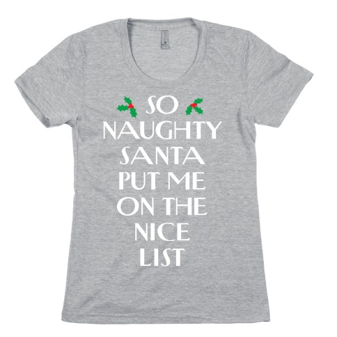 So Naughty Womens T-Shirt