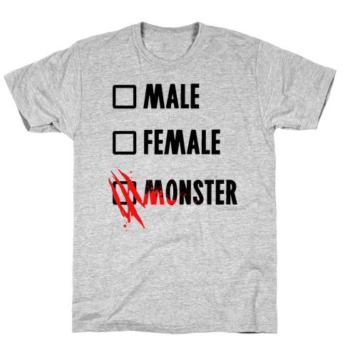 Male Female Monster T-Shirt