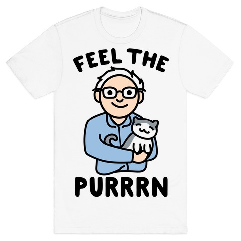 Feel The Purrrn Parody T-Shirt