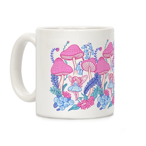 Pastel Fairy Garden Coffee Mug