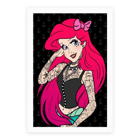 Punk Ariel Parody Poster