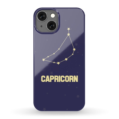Capricorn Horoscope Sign Phone Case