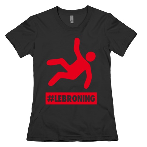 Lebroning (Red) Womens T-Shirt