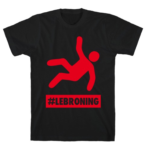Lebroning (Red) T-Shirt