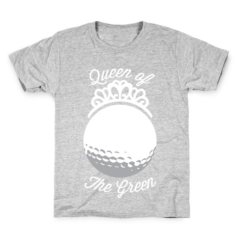 Queen Of The Green (Golf) Kids T-Shirt