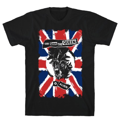 God Save the Queen (Alien) T-Shirt