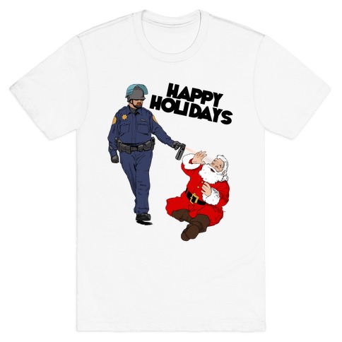 Officer Pike & Santa1 T-Shirt