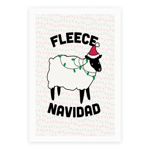 Fleece Navidad Poster