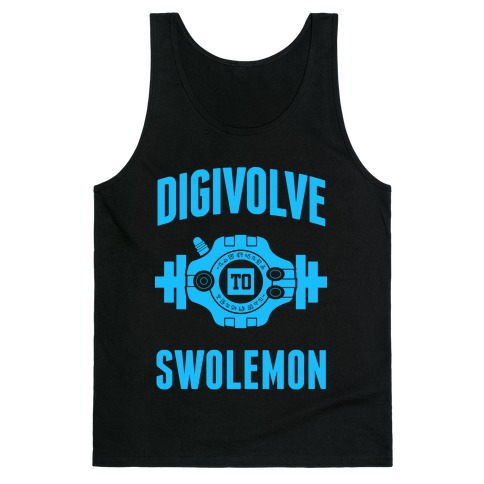 Digivolve to Swolemon! (Light Print) Tank Top
