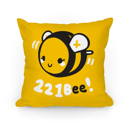 221 Bee Pillow Pillow
