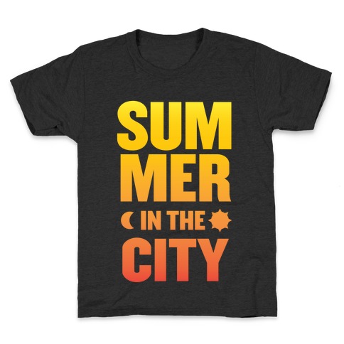 Summer In The City Kids T-Shirt