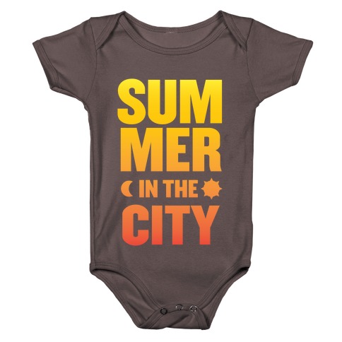 Summer In The City Baby One-Piece