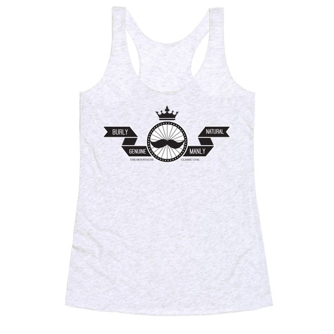 The Chic Stache' Racerback Tank Top