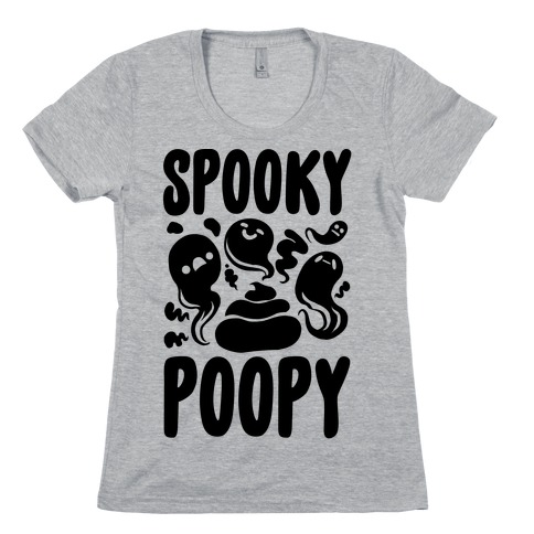 Spooky Poopy Womens T-Shirt