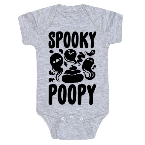 Spooky Poopy Baby One-Piece
