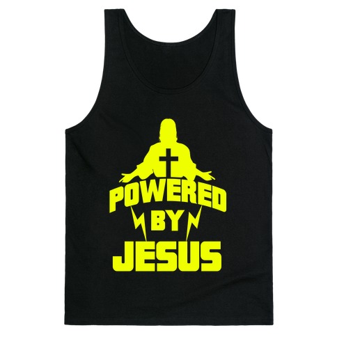 Powered By Jesus Tank Top