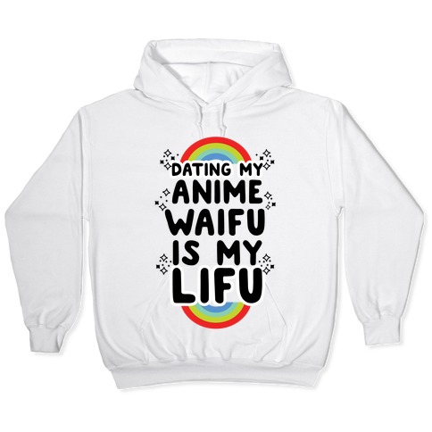 anime waifu hoodie