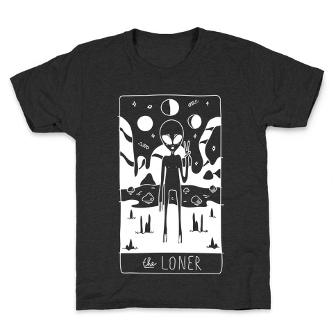 The Loner Tarot Card Kids T-Shirt
