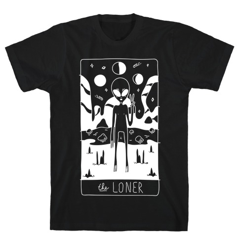 The Loner Tarot Card T-Shirt