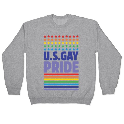USA Gay Pride Pullover
