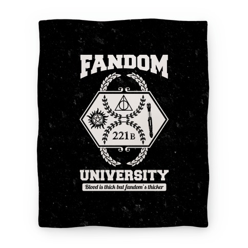 Fandom University Blanket