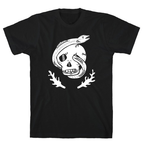 Skull and Coral Crossbones T-Shirt