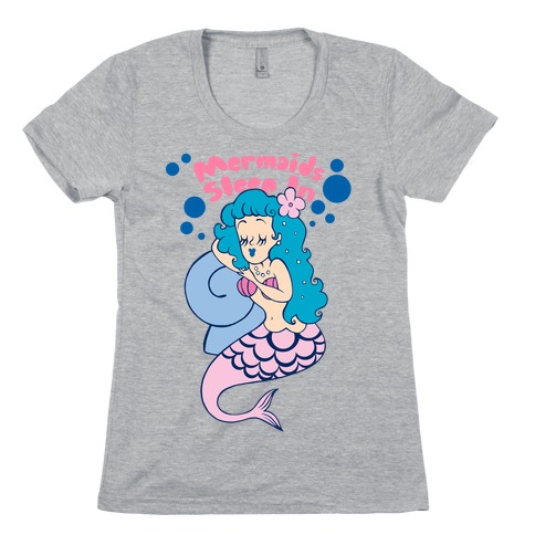 Mermaids Sleep In Womens T-Shirt
