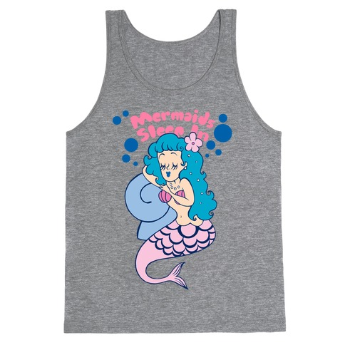 Mermaids Sleep In Tank Top