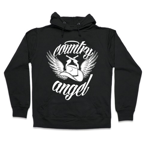 Country Angel Hooded Sweatshirt