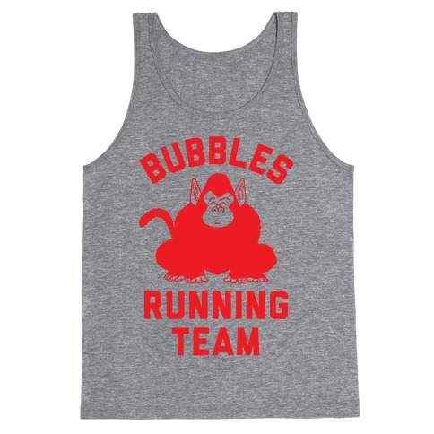 Bubbles Running Team Tank Top
