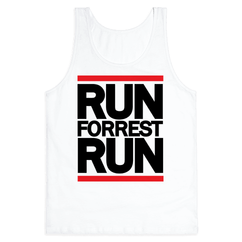 Run Forrest Run Tank Top | LookHUMAN