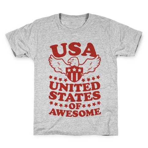 United States of Awesome Kids T-Shirt
